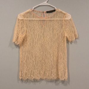 Zara lace top